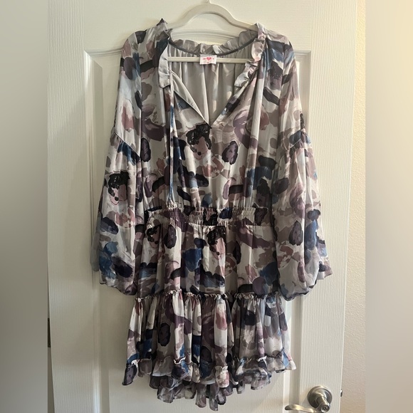 (Buddylove) The Wren Mini Dress-Cherry Blossom